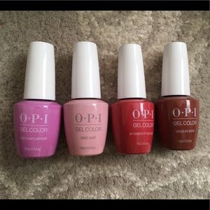 Four OPI Gels custom listing